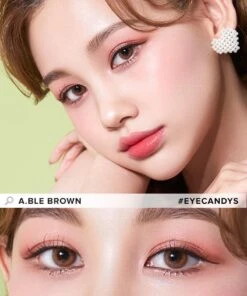 Olola Able Brown (KR) 9 Olola Able Brown (KR) -Lens World Shop A.ble Brown Model 2