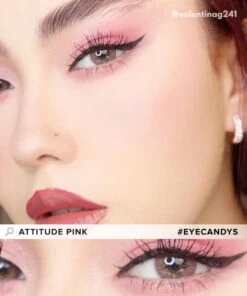 EyeCandys Attitude Glitter Set (4 Pairs) -Lens World Shop AttitudePink model 2 65b4eccc 0db7 4743 8ae3 9335ea784d4a