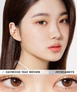 Olola Daymood 1-Day Brown (10pk) (KR) 8 Olola Daymood 1-Day Brown (10pk) (KR) -Lens World Shop Daymood 1day Brown Model 1
