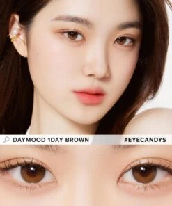 Olola Daymood 1-Day Brown (10pk) (KR) 9 Olola Daymood 1-Day Brown (10pk) (KR) -Lens World Shop Daymood 1day Brown Model 2