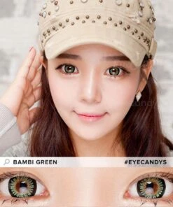 Pink Label Bambi Green -Lens World Shop EyeCandys Pink Label Bambi Green MODEL