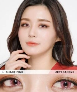 Pink Label Shade Pink -Lens World Shop EyeCandys Pink Label Shade Pink model