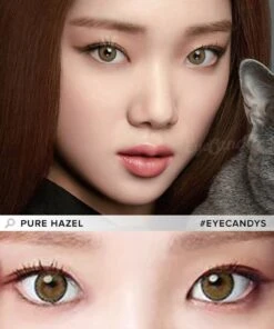 Freshlook One-Day Color Pure Hazel (20pk) (KR) -Lens World Shop FreshLook purehazel model