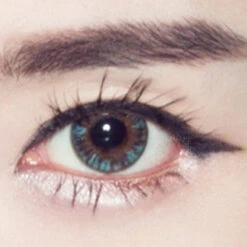 GEO Eyeniq 1-Day Blue-Grey (10pk) 7 GEO Eyeniq 1-Day Blue-Grey (10pk) -Lens World Shop GEO Eyeniq Sexy Grey contact lens close