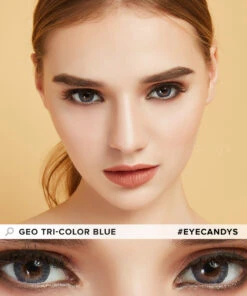 GEO Tri-Color Blue -Lens World Shop GEO tri color blue model