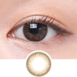 Clalen Iris M Grace Brown 6 Clalen Iris M Grace Brown -Lens World Shop Grace Brown contact lens eye