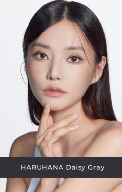 OTR Haruhana Daisy Grey 11 OTR Haruhana Daisy Grey -Lens World Shop HARUHANA DAISY GRAY DETAIL model