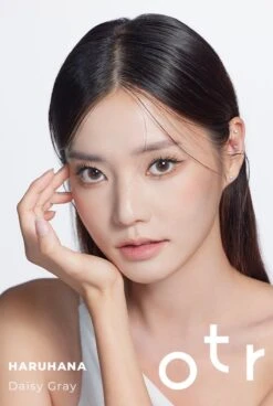 OTR Haruhana Daisy Grey 10 OTR Haruhana Daisy Grey -Lens World Shop HARUHANA DAISY GRAY DETAIL2 model