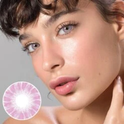 Pink Label Shade Pink -Lens World Shop LIGHT EYE CAUCASIAN Pink Label Shade Pink MLC model