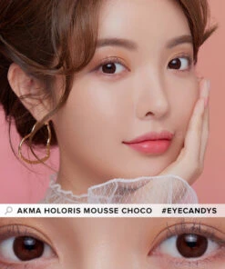 LensMe Akma Holoris Mousse Choco (30pk) -Lens World Shop LensMe Akma Holoris Mousse Choco model
