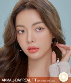 LensMe Akma RealFit Brown (30pk) -Lens World Shop LensMe Akma RealFit Brown 30pk model 05