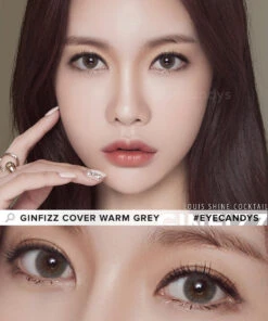 LensMe Ginfizz Cover Warm Grey -Lens World Shop LensMe Ginfizz Cover Warm Grey model 2