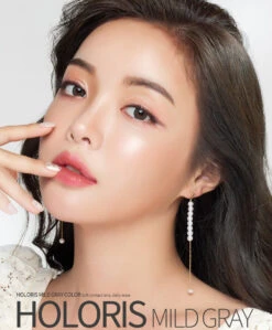 LensMe Holoris Mild Grey 11 LensMe Holoris Mild Grey -Lens World Shop LensMe Holoris Mild Grey model2 06