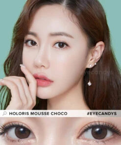 LensMe Holoris Mousse Choco 9 LensMe Holoris Mousse Choco -Lens World Shop LensMe Holoris Mousse Choco model