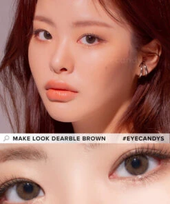 LensMe Make Look Dearble Brown -Lens World Shop LensMe Make Look Dearble Brown model