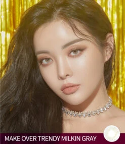 LensMe Makeover Milkin Grey -Lens World Shop LensMe Makeover Milkin Grey model 03