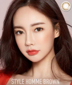 LensMe Style Homme Brown 14 LensMe Style Homme Brown -Lens World Shop LensMe Style Homme Brown model 3 07