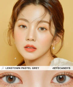 Lenstown Pastel Grey -Lens World Shop Lenstown Pastel Grey model 1