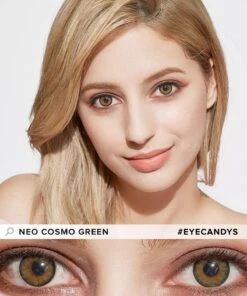 NEO Cosmo Green (Custom Toric) -Lens World Shop NEO Cosmo green model f57a1e41 4e4f 43a7 9309 25a359de0a2e