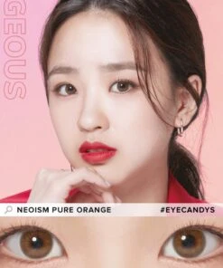 NEO Neoism Pure Orange Brown (50pk) 11 NEO Neoism Pure Orange Brown (50pk) -Lens World Shop NEO Neoism Dali Pure Orange Brown Model