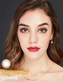 Lumine Renaissance Brown -Lens World Shop Renaissance Brown 1 model