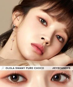 Olola Swany Pure Choco (KR) -Lens World Shop Swany Pure Choco Model 1