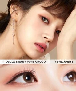 Olola Swany Pure Choco (KR) -Lens World Shop Swany Pure Choco Model 2