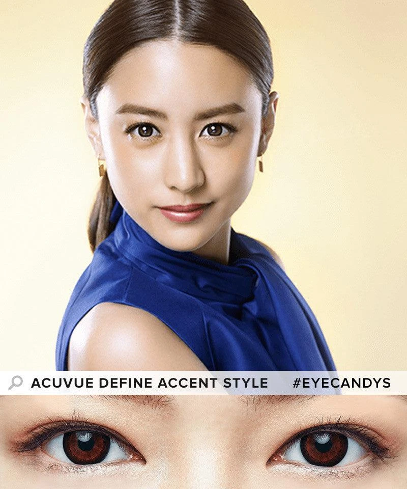Acuvue Define Accent Style Black (KR) 4 Acuvue Define Accent Style Black (KR) - Image 4