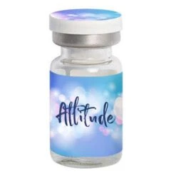 EyeCandys Attitude Glitter Grey (1 Pair) -Lens World Shop attitude lens vial