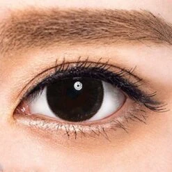 Bausch & Lomb Lacelle Dazzle Ring Shimmering Black (30pk) -Lens World Shop bausch lomb lacelle shimmering black circle lenses close