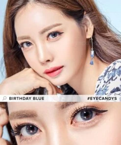 EyeCandys Pink Label Birthday Blue 12 EyeCandys Pink Label Birthday Blue -Lens World Shop birthday blue MEC 2model