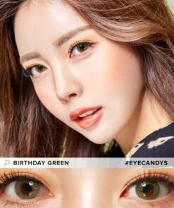 EyeCandys Pink Label Birthday Green -Lens World Shop birthday green MEC 1model