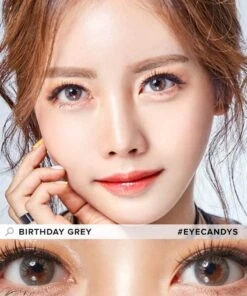 EyeCandys Pink Label Birthday Grey 9 EyeCandys Pink Label Birthday Grey -Lens World Shop birthday grey MEC 1model