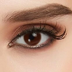 EyeCandys Desire Mist Grey -Lens World Shop caucasian before eye cue