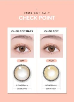 I-DOL Canna Roze Daily 1-Day Nude Brown (10pk) 10 I-DOL Canna Roze Daily 1-Day Nude Brown (10pk) -Lens World Shop comparison model 22a30d19 8a1d 4ab8 ae99 15d787605c1f