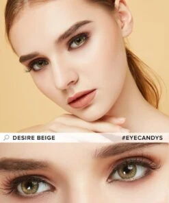 Limited Edition Desire Sandy Beige Lens (1 PAIR) 8 Limited Edition Desire Sandy Beige Lens (1 PAIR) -Lens World Shop desire beige model d008dd1e b958 4b95 89af d4c30e61d111