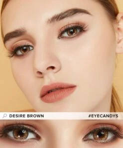 EyeCandys Desire Toffee Brown -Lens World Shop desire brown model