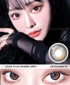 I-Sha Oriana Edge Plus 1-Day Shade Grey (10pk) -Lens World Shop edge plus shade grey Model Template 1 e4536162 72aa 478c 89e7 1ed6f0a0d13e