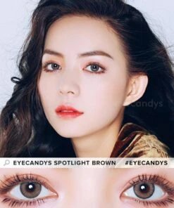 EyeCandys Spotlight Brown -Lens World Shop eyecandys spotlight brown model 1