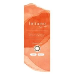 Feliamo 1-Day Cappuccino (10pk) 6 Feliamo 1-Day Cappuccino (10pk) -Lens World Shop feliamo cappuccino brown coloured contact box