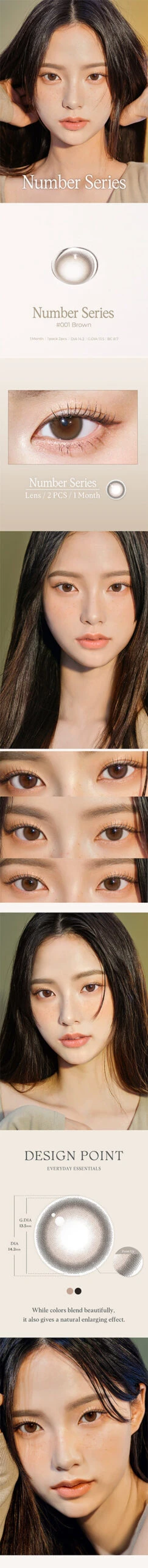 Gemhour Number Series 001 Brown 4 Gemhour Number Series 001 Brown - Image 4