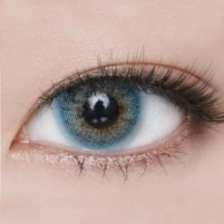 GEO Blenz Chic Blue -Lens World Shop geo blenz chic blue hda22 colour contacts close