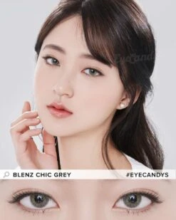 GEO Blenz Chic Grey -Lens World Shop geo blenz chic grey hda25 colour contacts model