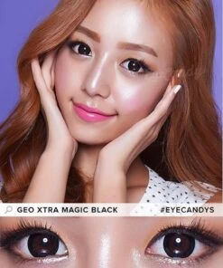 GEO Extra Magic Black -Lens World Shop geo xck105 xtra magic black circle lens model