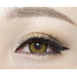 GEO Starmish Brown -Lens World Shop geo xkp304 starmish brown circle contacts close 2