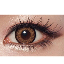 GEO Starmish Brown -Lens World Shop geo xkp304 starmish brown circle contacts close