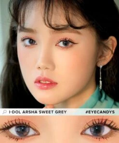 I-DOL Arsha Sweet Grey -Lens World Shop i DOL Arsha Sweet Grey MEC