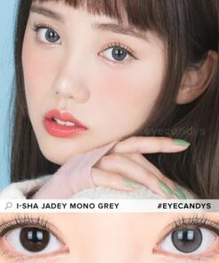 I-Sha Jadey Mono Grey 8 I-Sha Jadey Mono Grey -Lens World Shop i Sha Jadey Mono Grey model