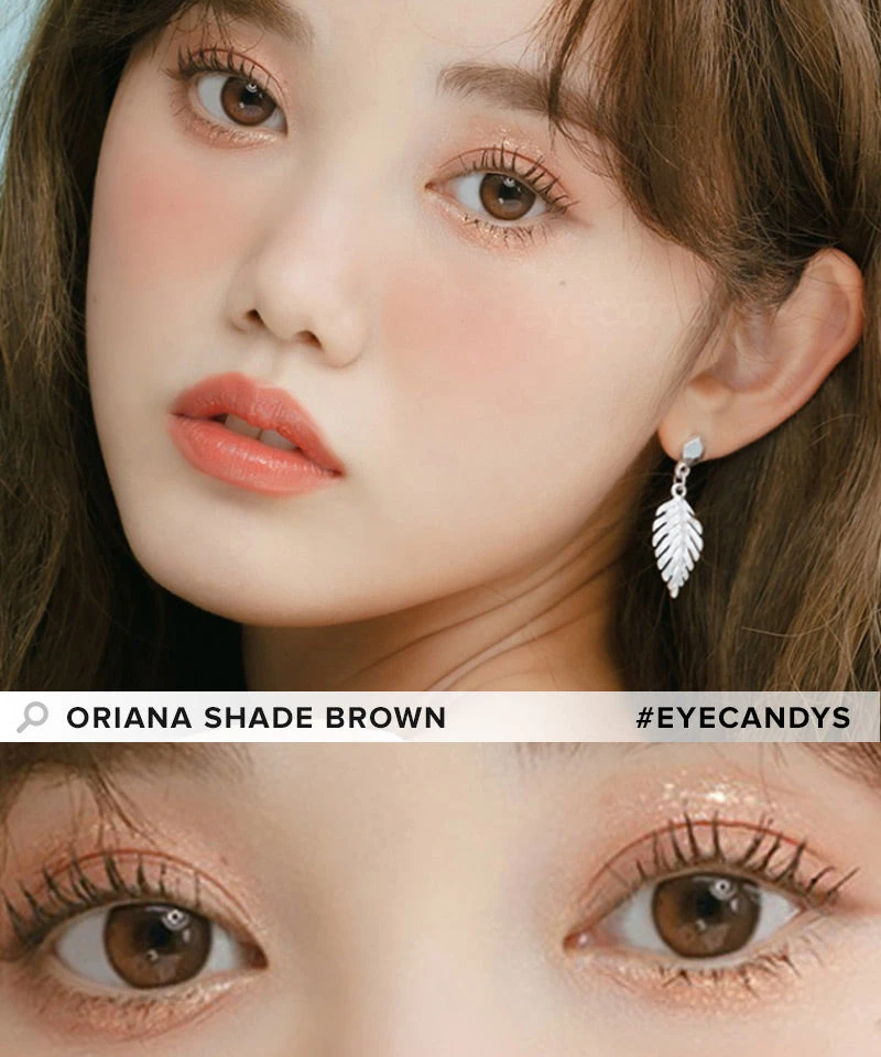 I-Sha 1-Day Oriana Shade Brown (10pk) 3 I-Sha 1-Day Oriana Shade Brown (10pk) - Image 3