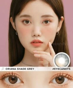 I-Sha 1-Day Oriana Shade Grey (10pk) -Lens World Shop i Sha Oriana Shade Grey model 4ad8bbe1 b146 491f 9c7e 30519fb6a1b9